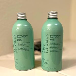 Hey Humans Apple Matcha‎ Body Wash NEW